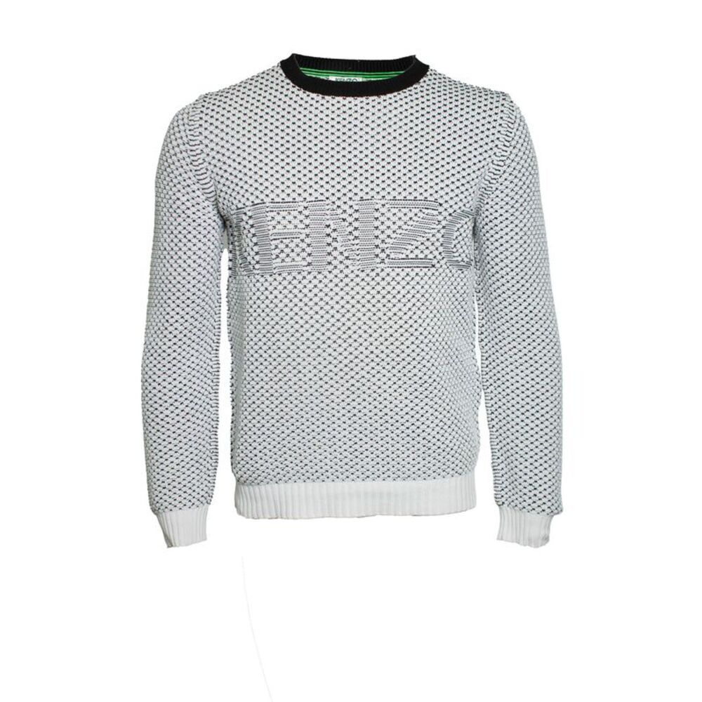 KENZO, knitted sweater in black and white